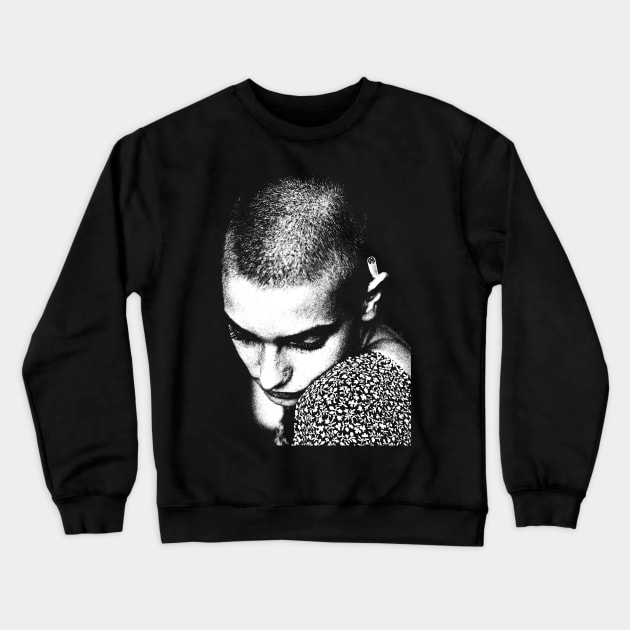 Sinead Oconnor Crewneck Sweatshirt by GekNdangSugih